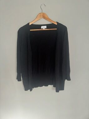Joseph Black Open-Front Women's Cardigan